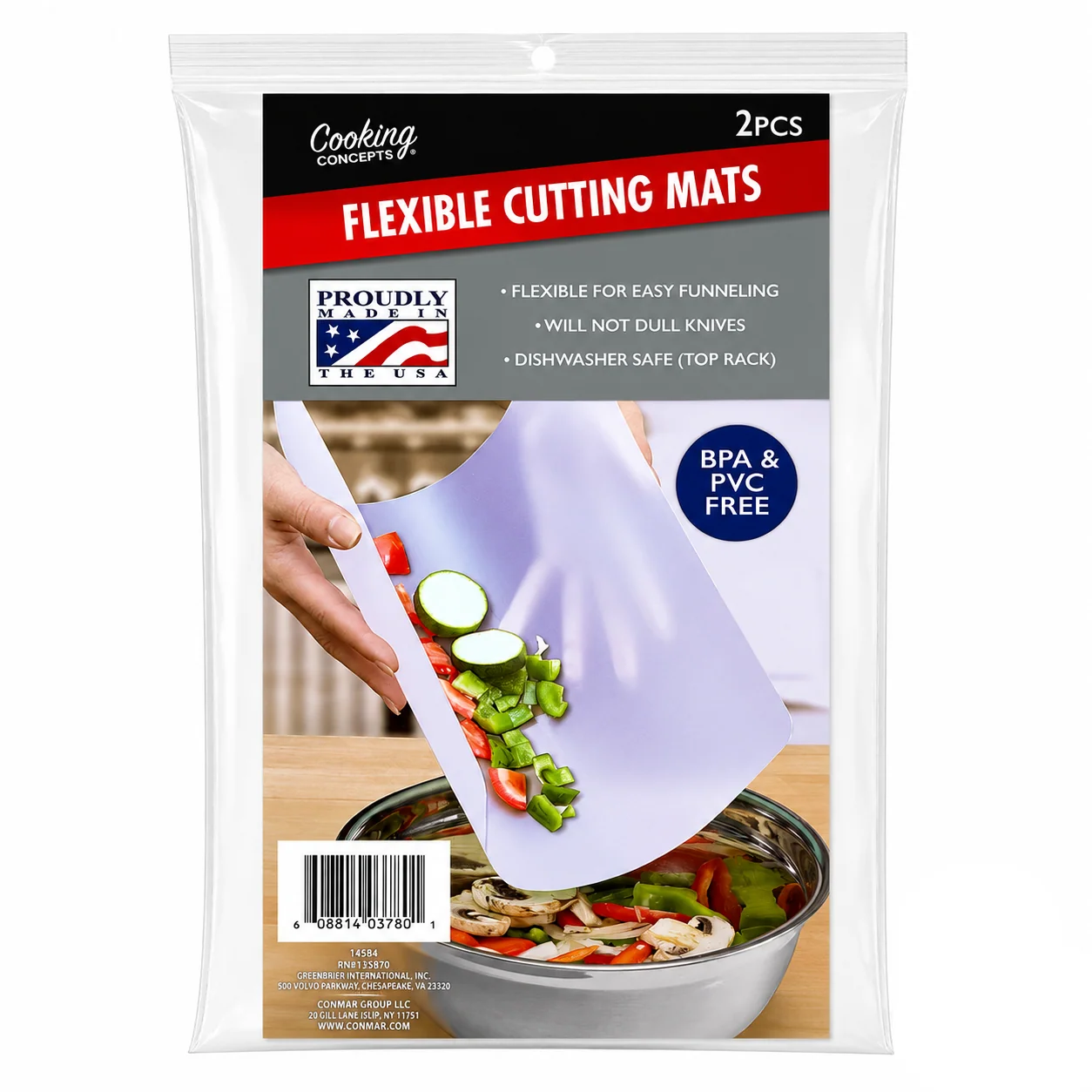 Tabla de cocina flexible