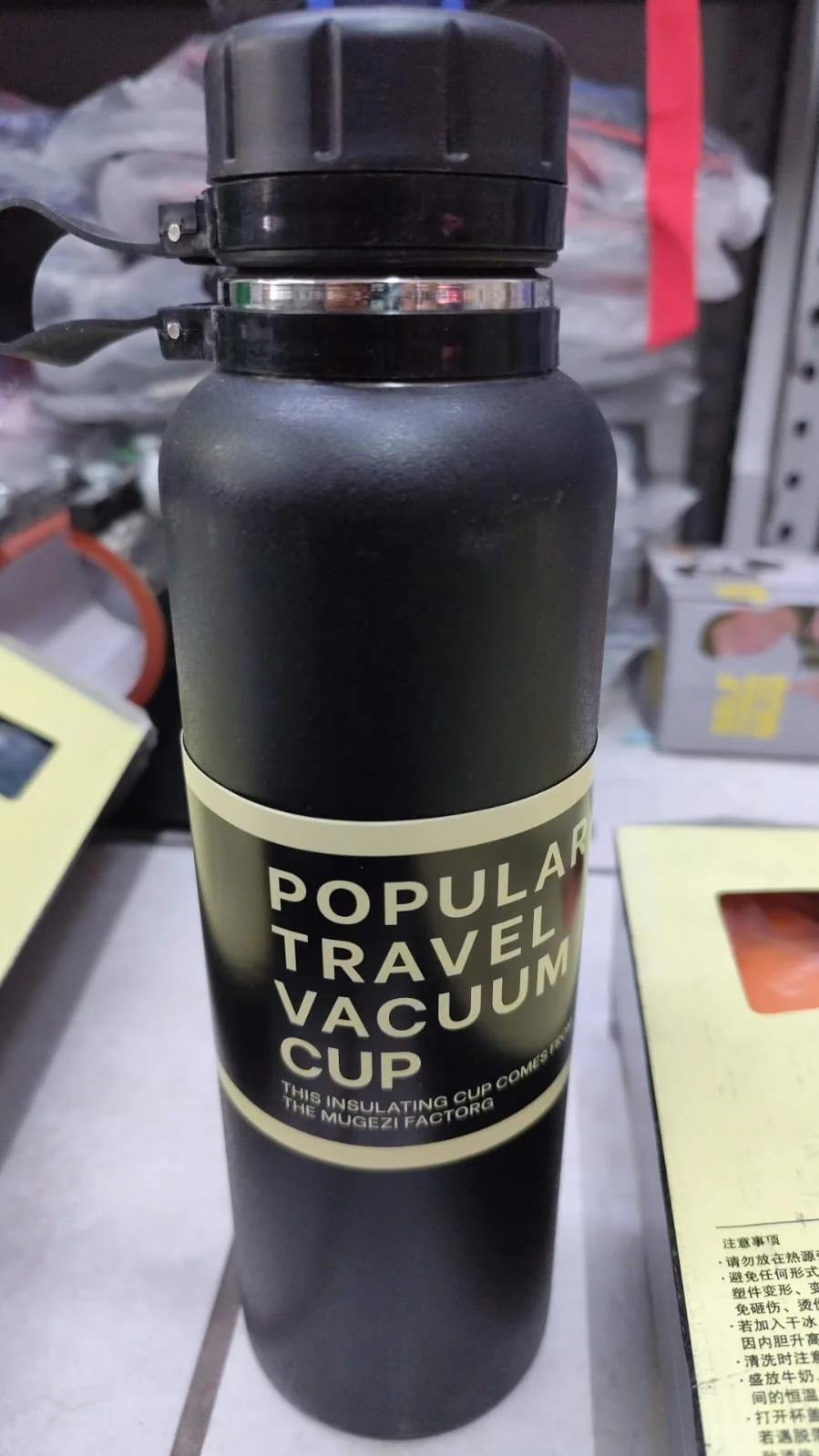 Termo Travel tumbler 1000ml warm tapa rosca