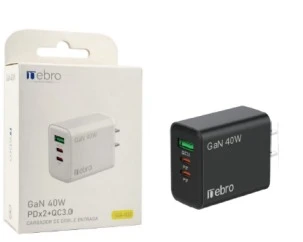 Cargador GaN 40W(Total)