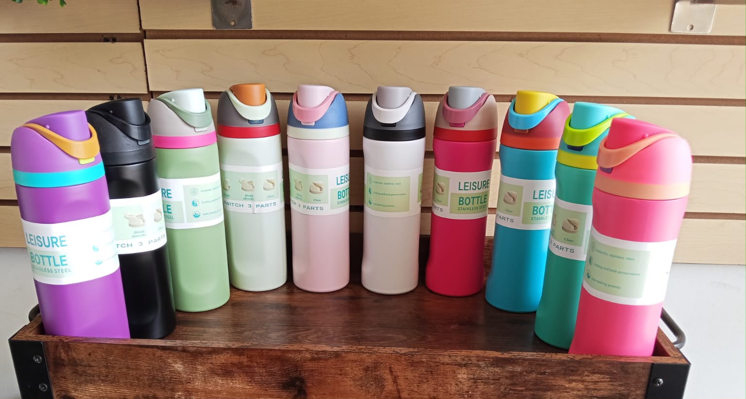 Termo tipo Owala de 32 oz | Caja de 40 piezas surtidas
