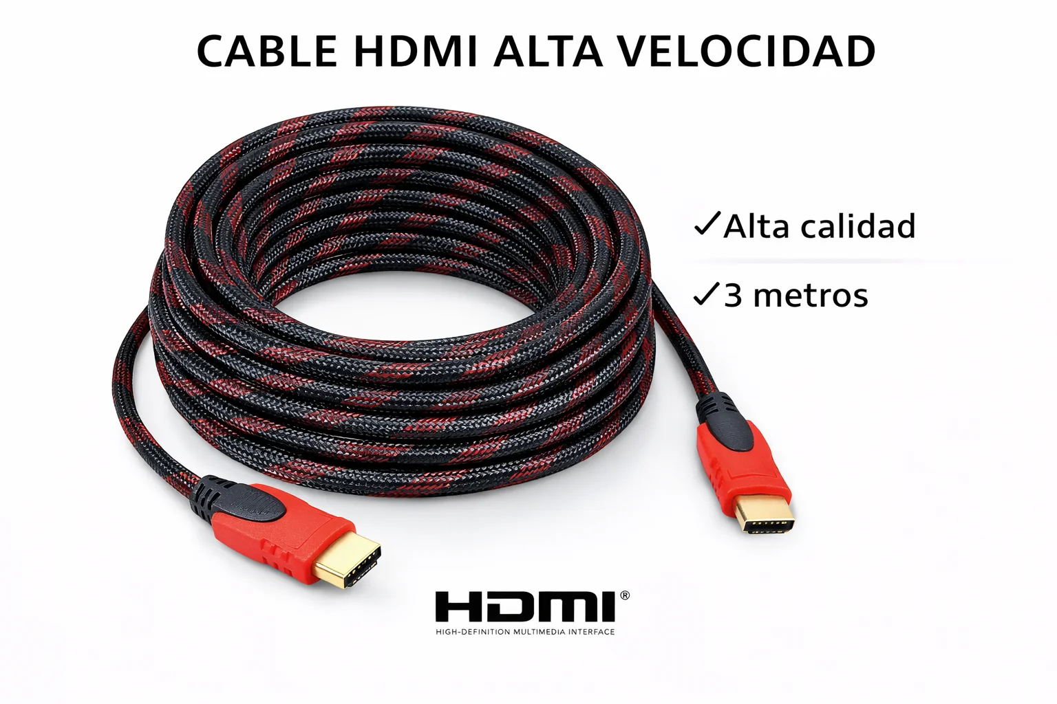 Cable hdmi 15 metros.