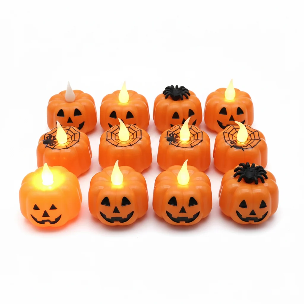 VELA HALLOWEN /CAJA 12 PZA