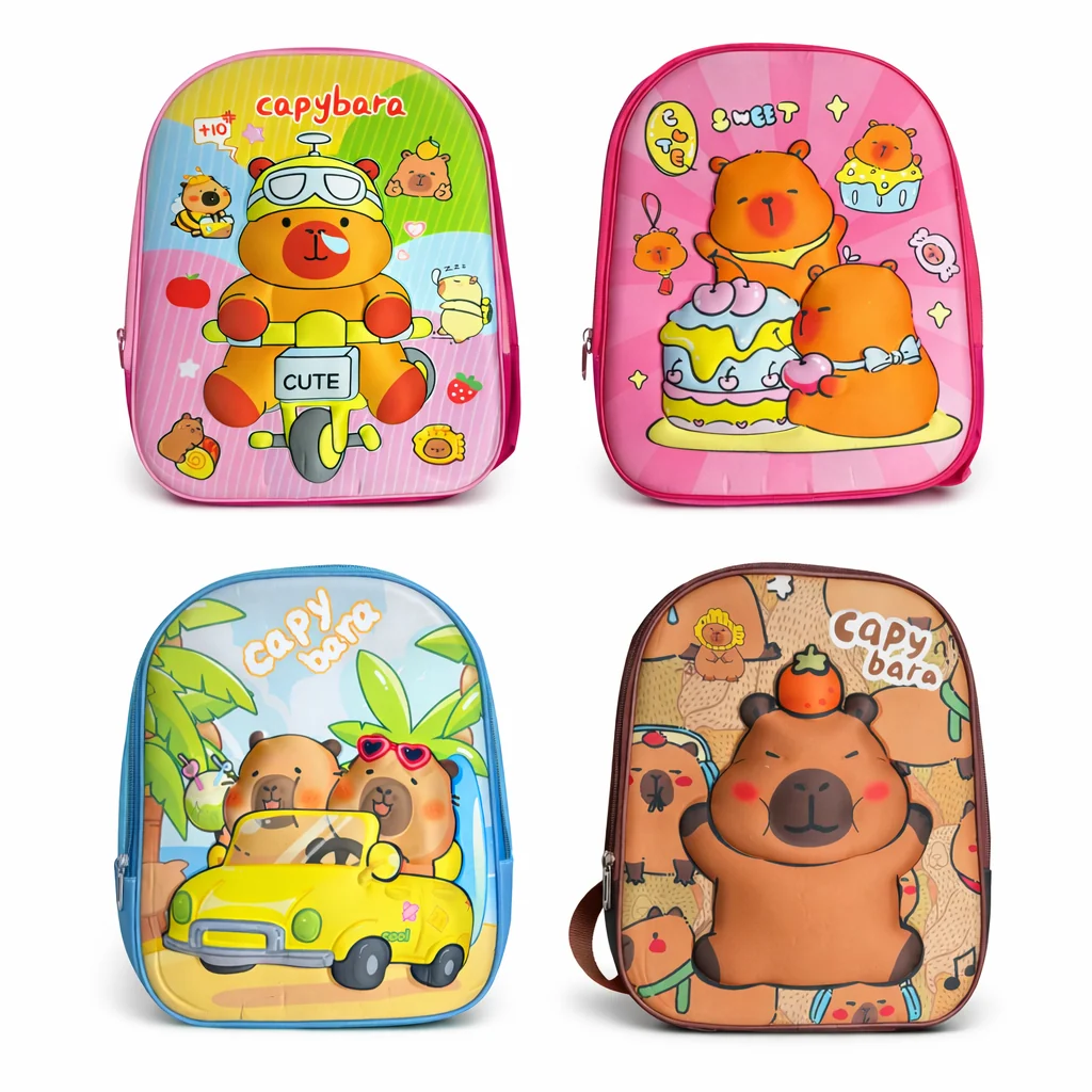 Mochila Capibara Diseño 3D