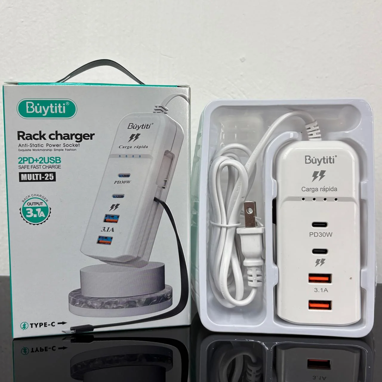 Cargador con cable b