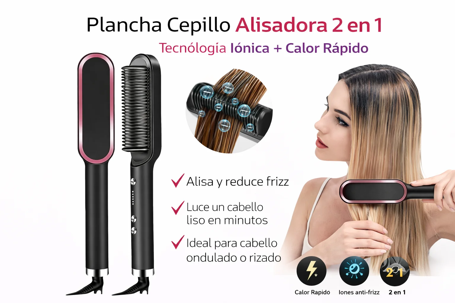 Cepillo Alisador