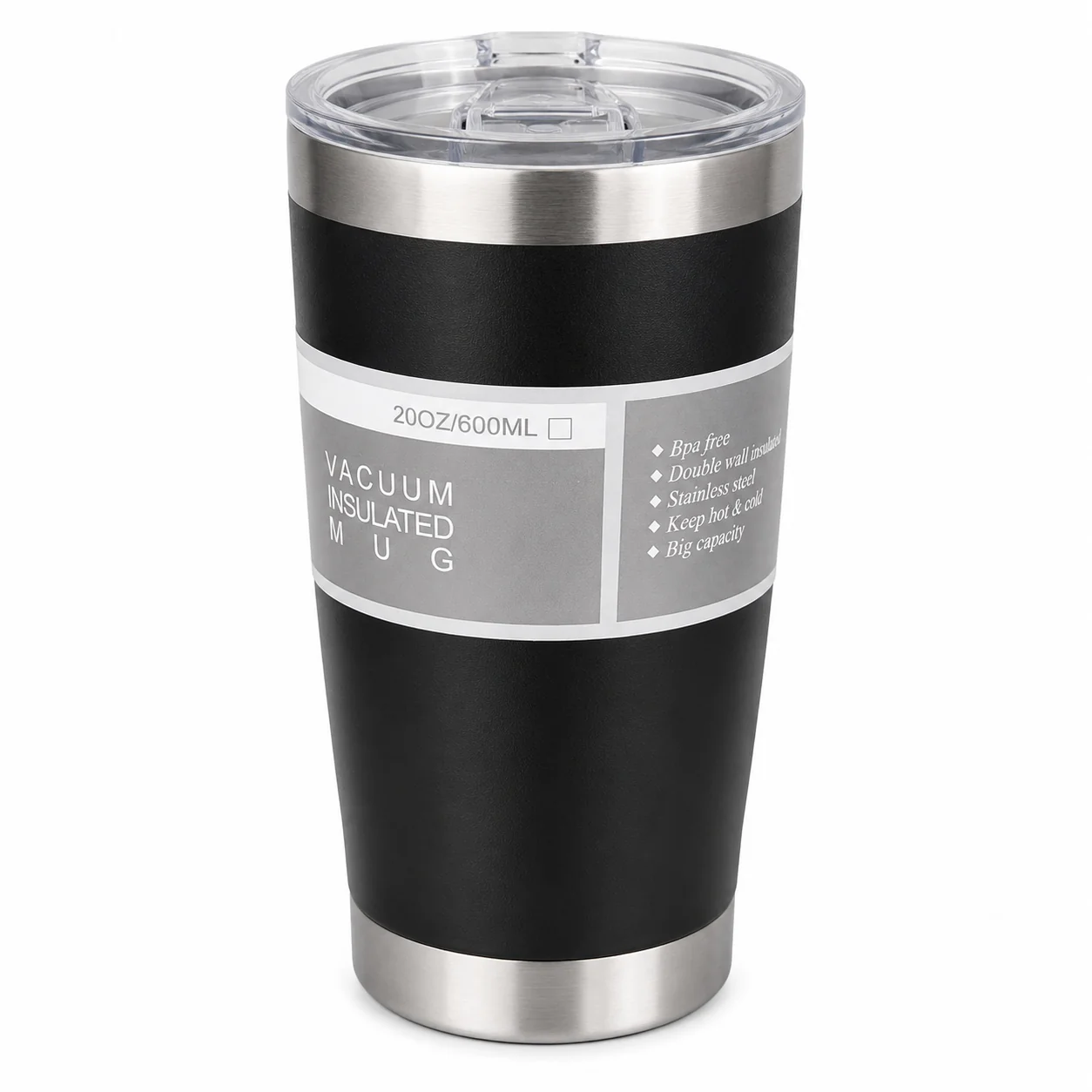 Termo 20 Oz NEGRO