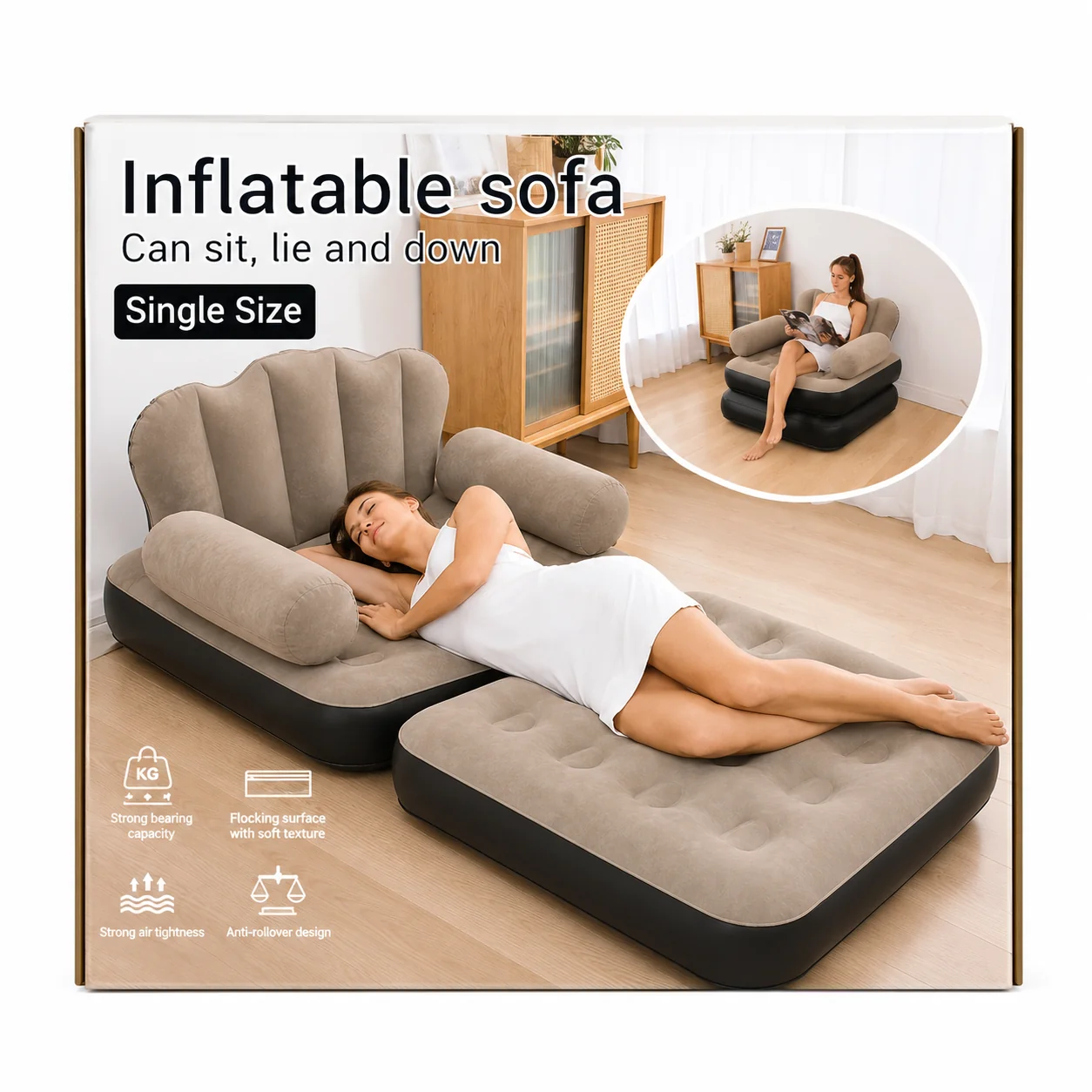 SOFA CAMA INFLABLE