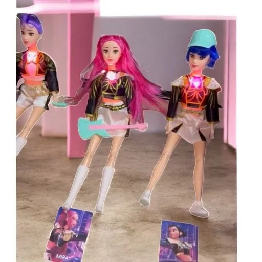 Muñecas de guerreras KPOP