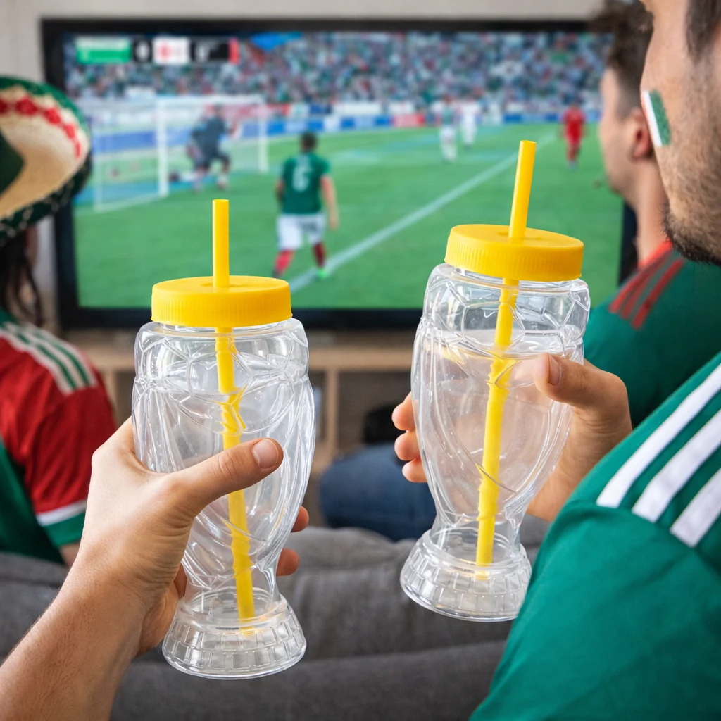 BOTE COPA MUNDIAL 2026 TRANSPARENTE