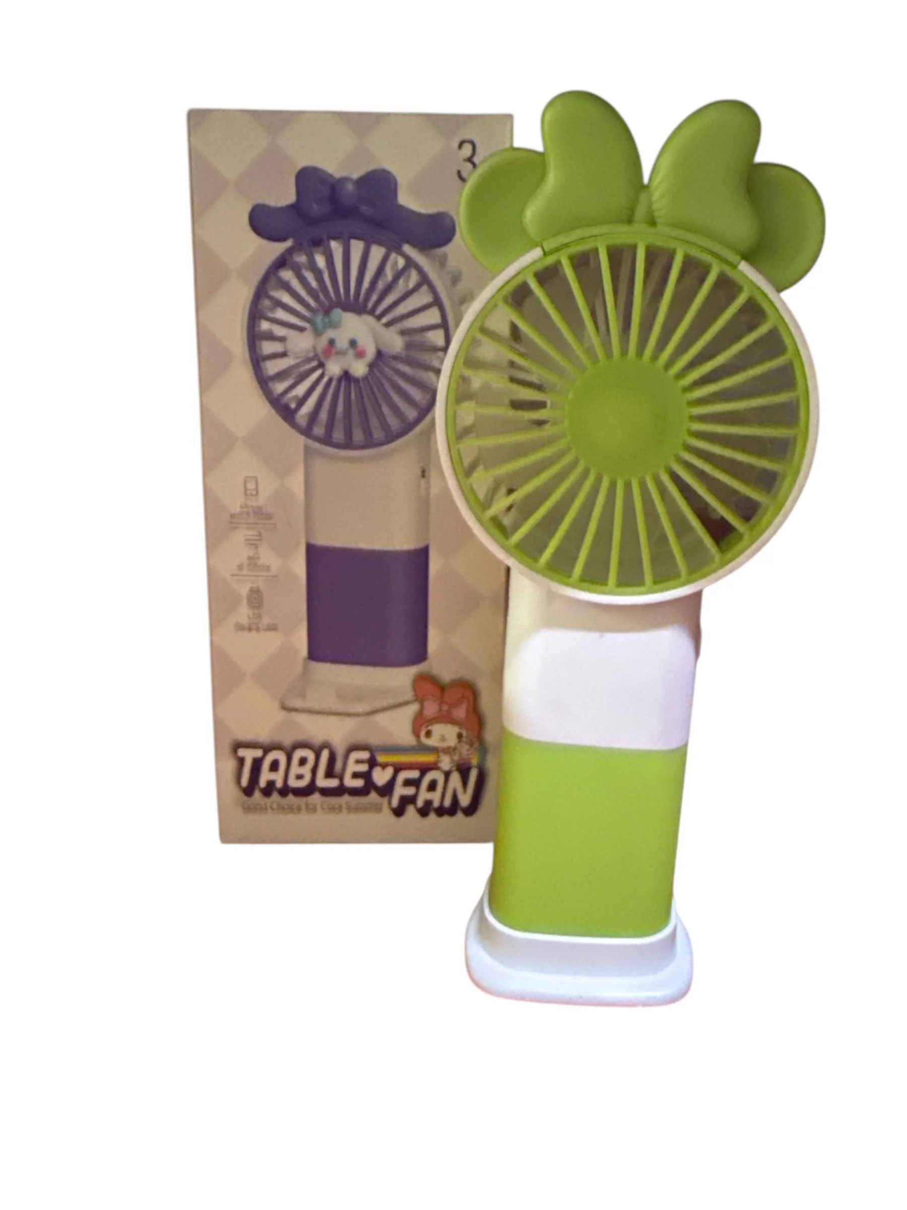 ventilador portatil de personajes