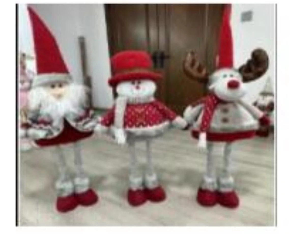 Muñeco paton navideño 90 cm