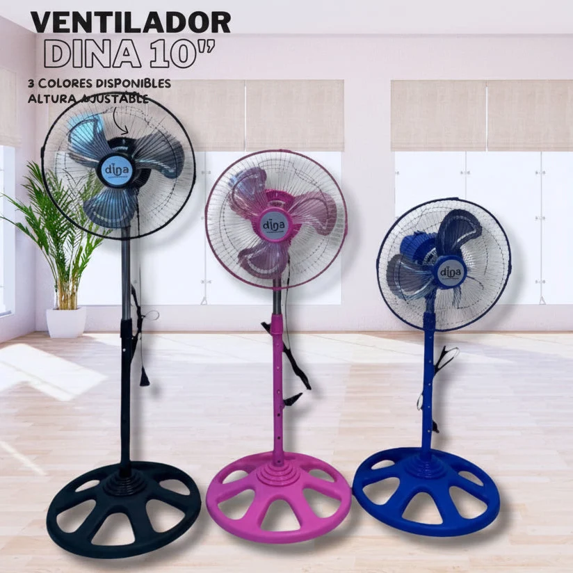 CAJA MASTER 4PZ/ VENTILADOR DINA 10"
