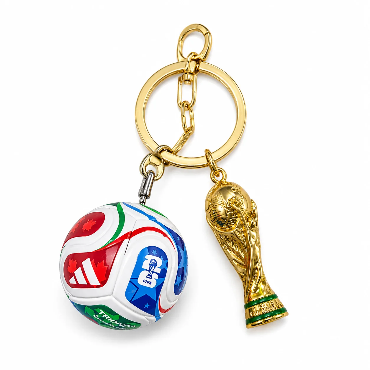 LLAVERO BALON Y COPA EXCELENTE CALIDAD