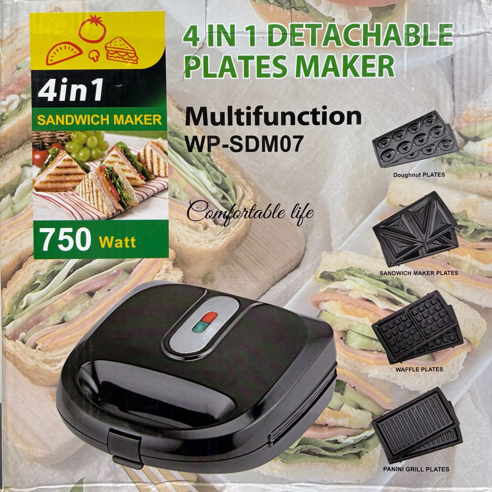 Maquina de desayunos 4 en 1
