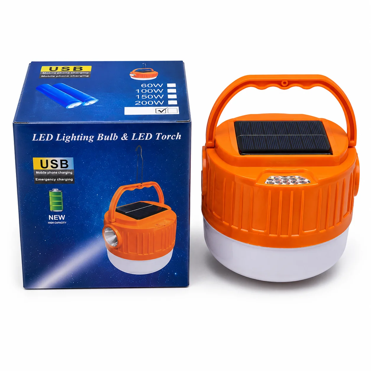 FOCO SOLAR NARANJA