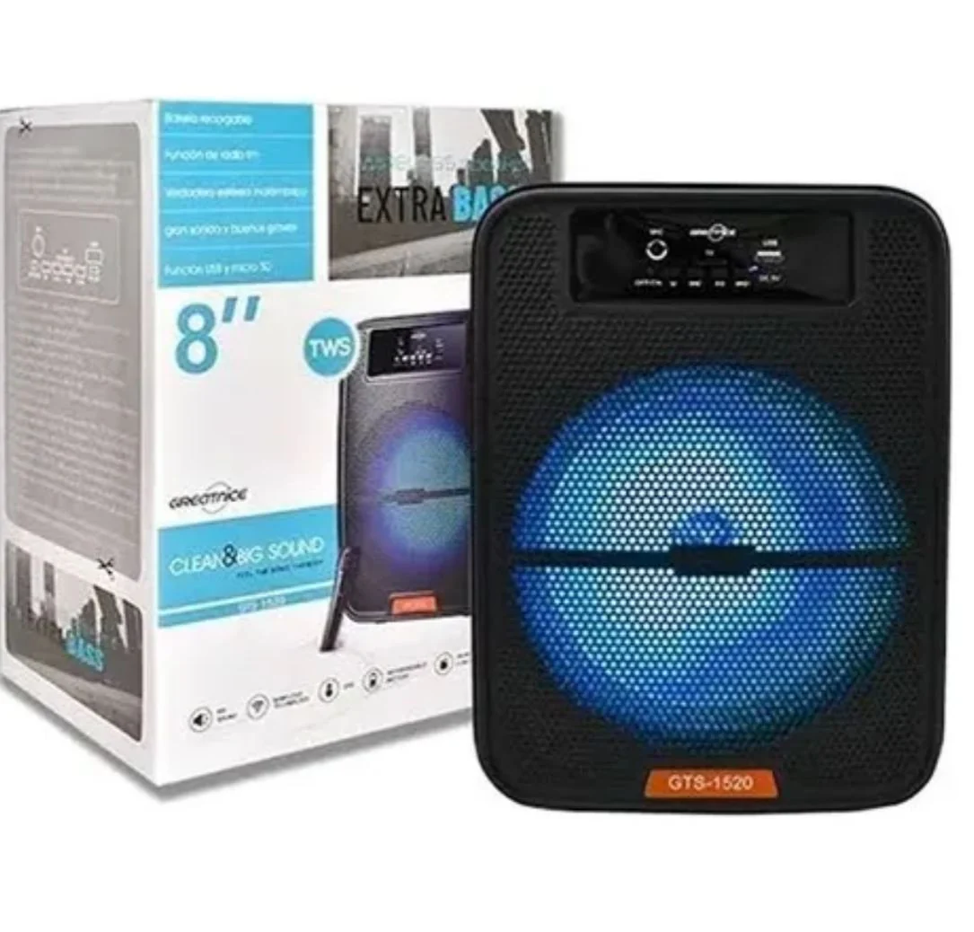 Bocina bluetooth 8"