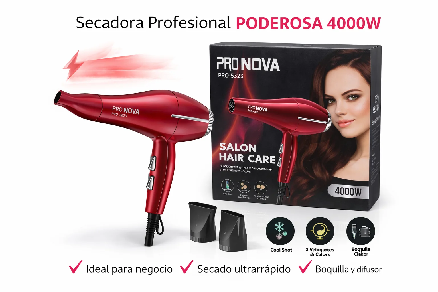 SECADORA NOVA PRO5323