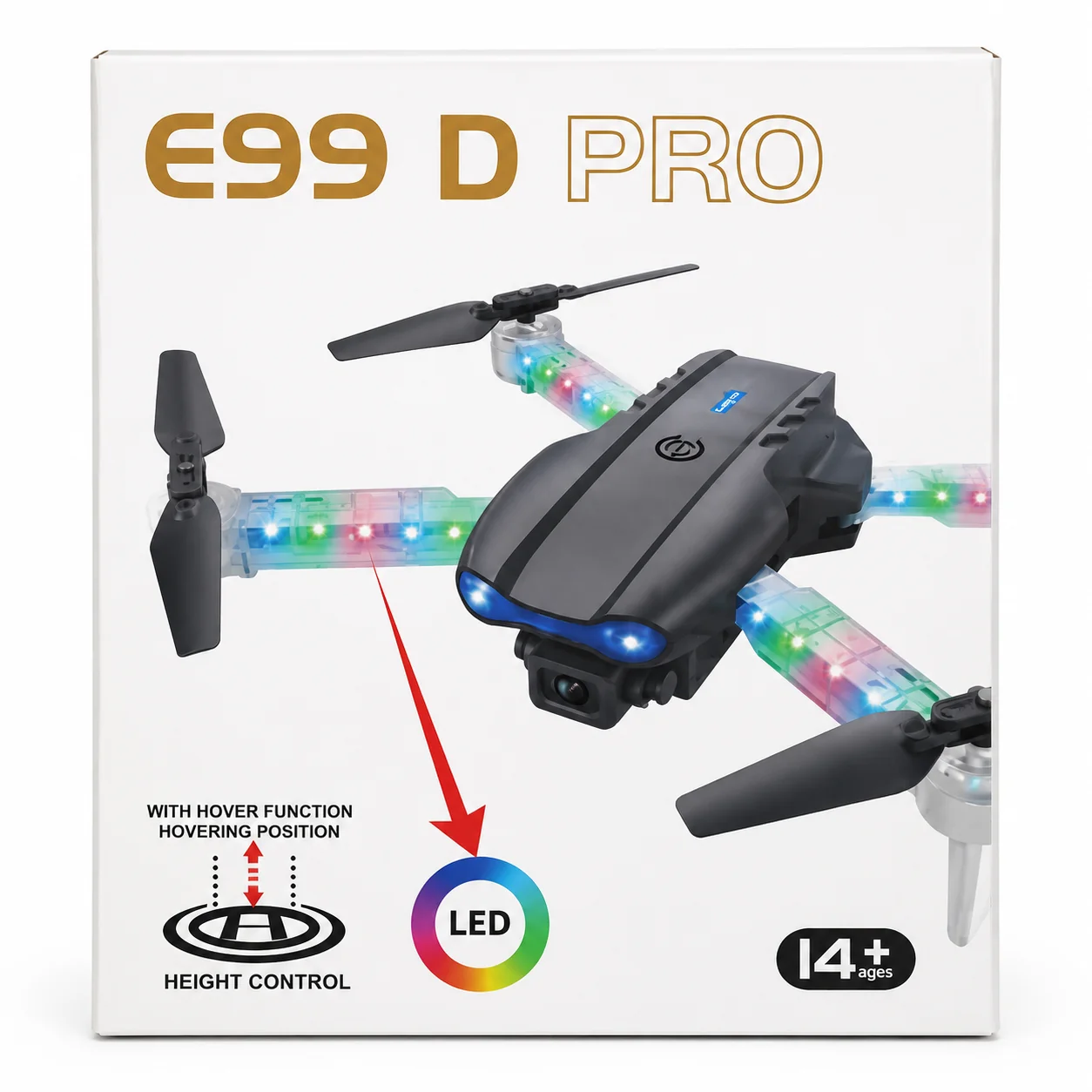 Dron volador
