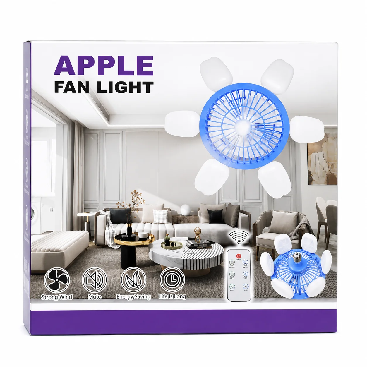 VENTILADOR CON LUZ