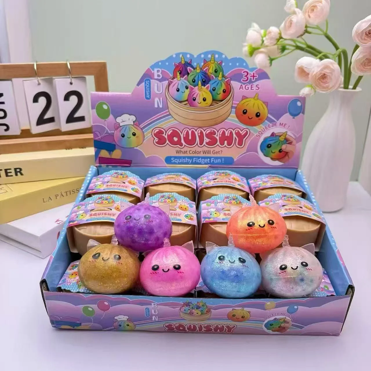 Squishy Dumpling Luminoso Sorpresa | Brilla en la Oscuridad ⭐ 5.5cm