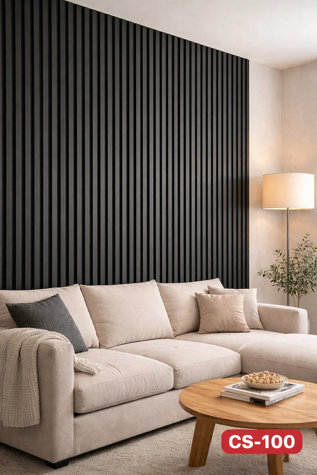Lambrín Decorativo para Interiores (16cm x 2.90m) | Caja con 14 Piezas Panel Tipo Madera