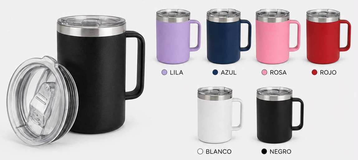 Termo taza de 12 oz | Caja máster de 50 piezas