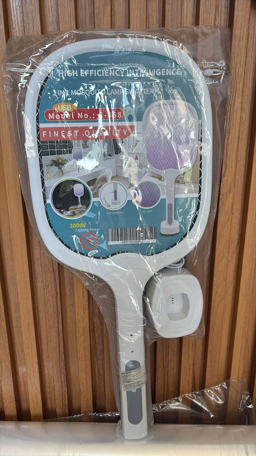 RAQUETA DE MOSQUITOS S868