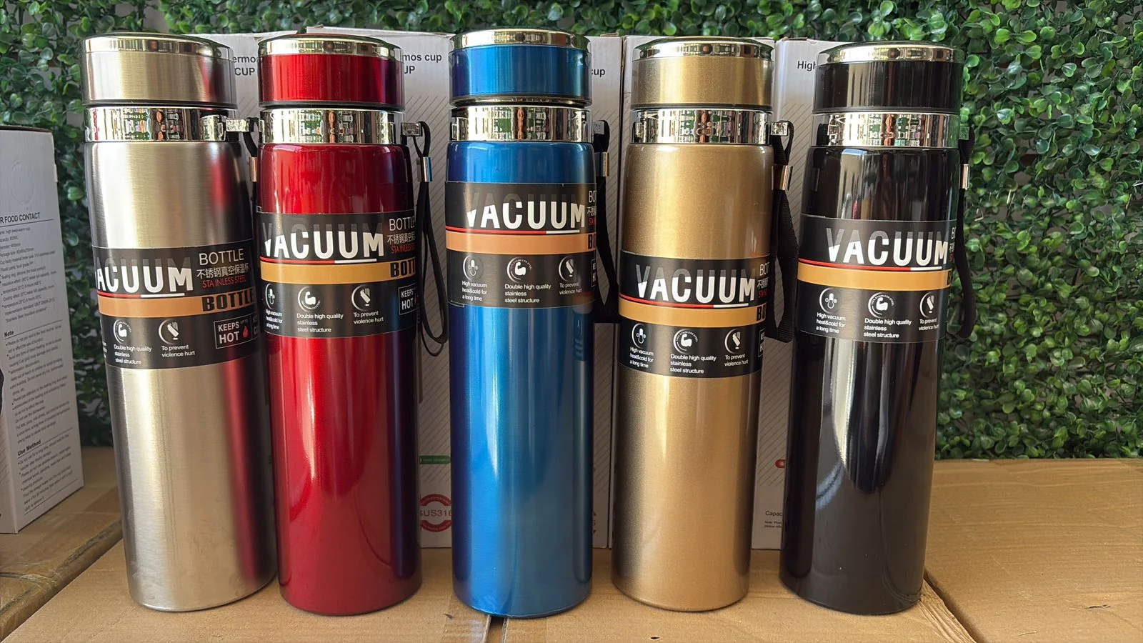CAJA DE TERMO VACUUM 1 LITRO (50PZS) A/S