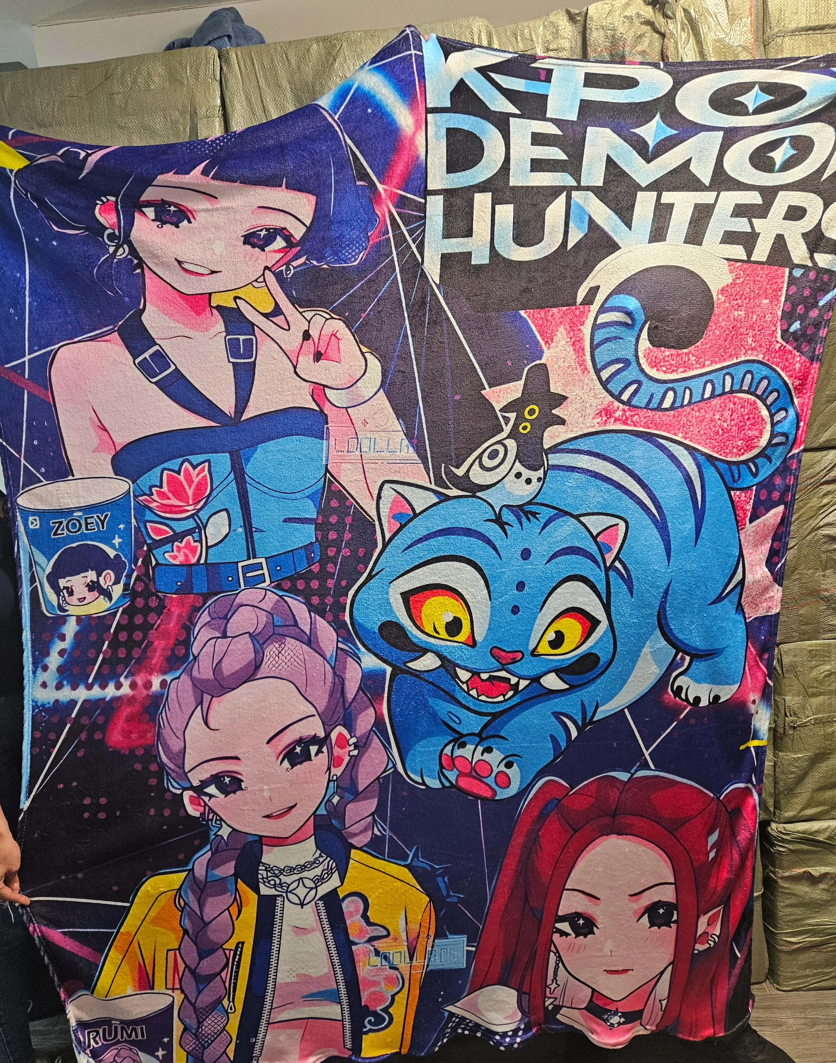 Frazada Matrimonial DEMON HUNTER K-POP
