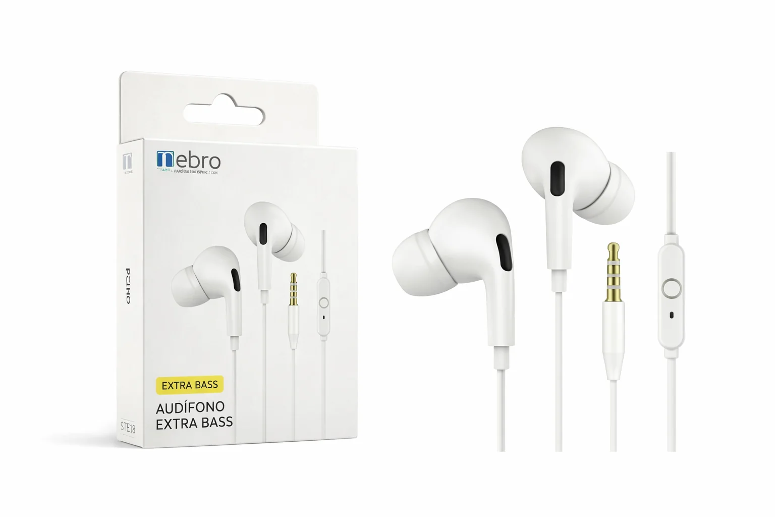 Audífono 3.5mm WJ-001
