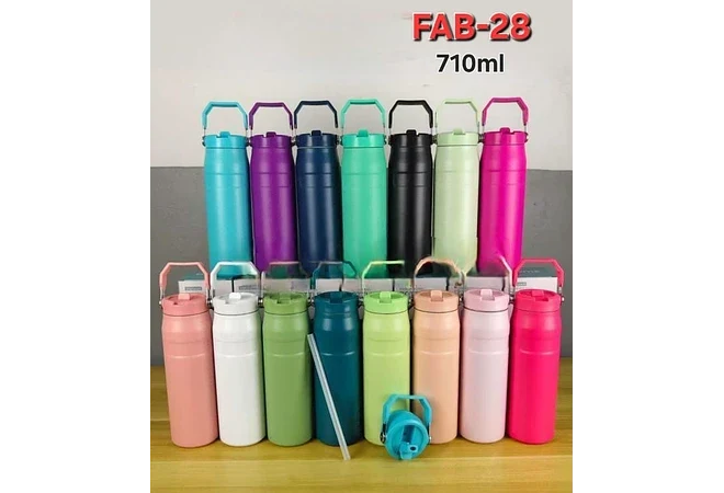 TERMO ALARGADO CON AGARRADERA HEXAGONAL FAB28