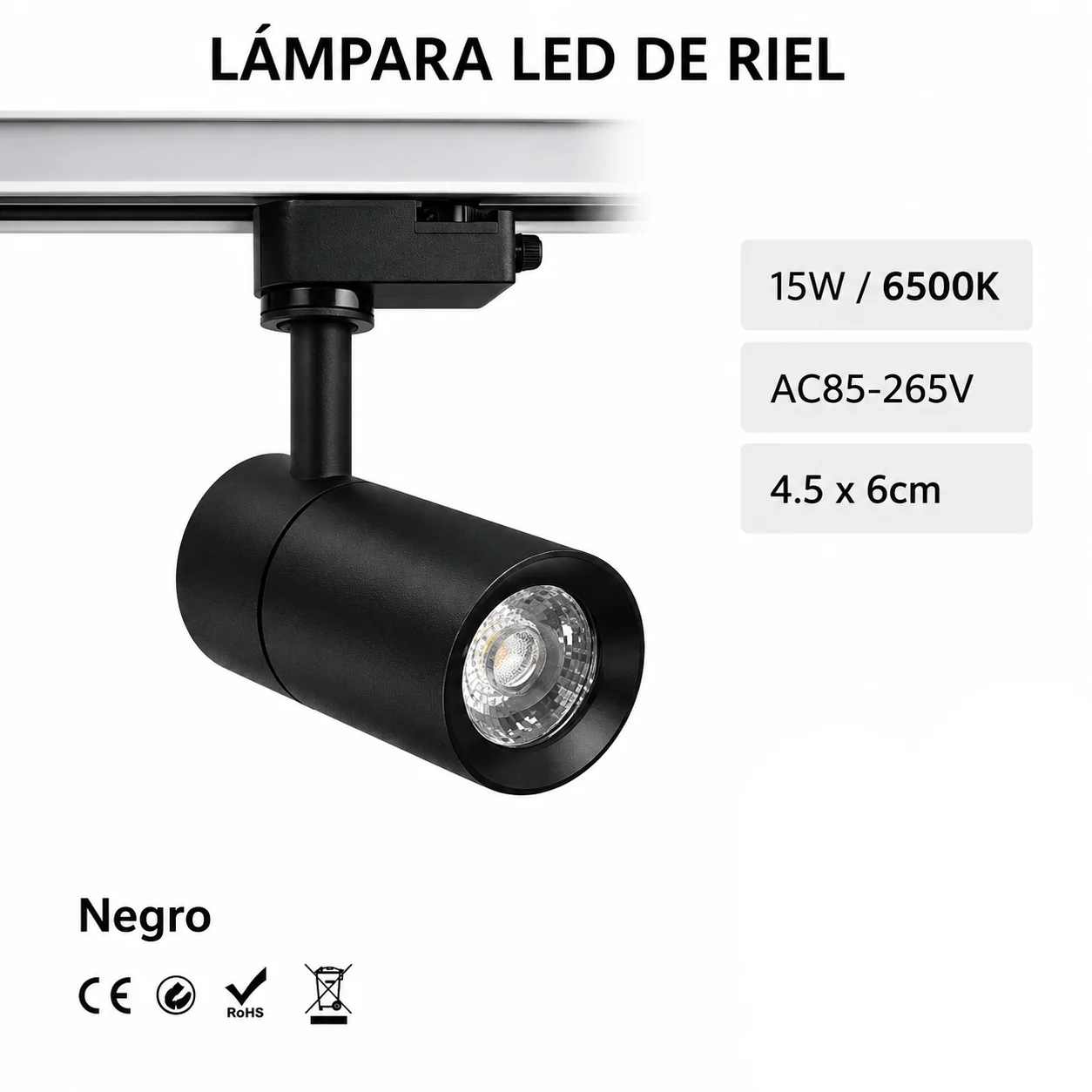 Lamparas de riel gdh