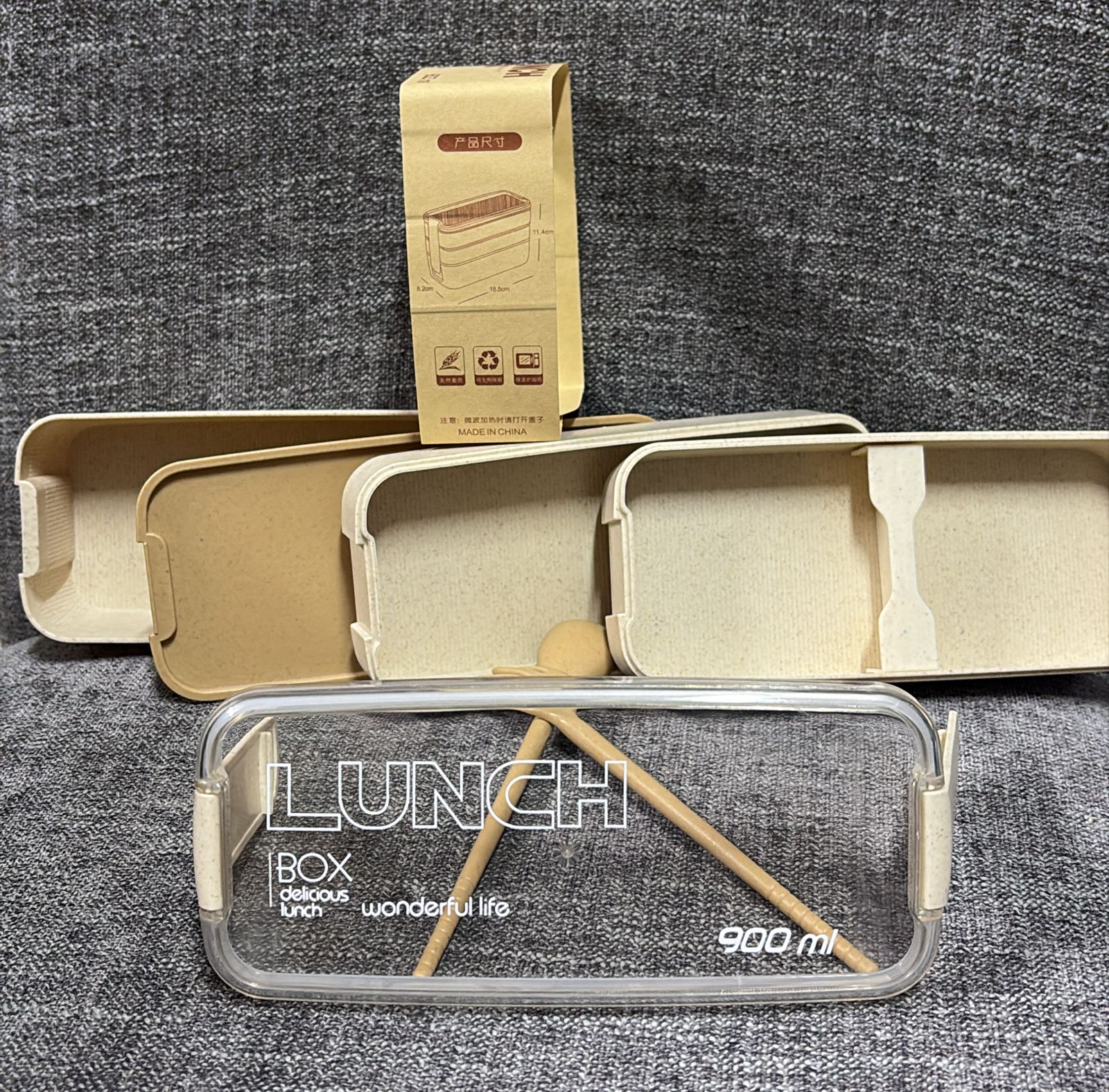 TUPPER 900ML 3 NIVELES