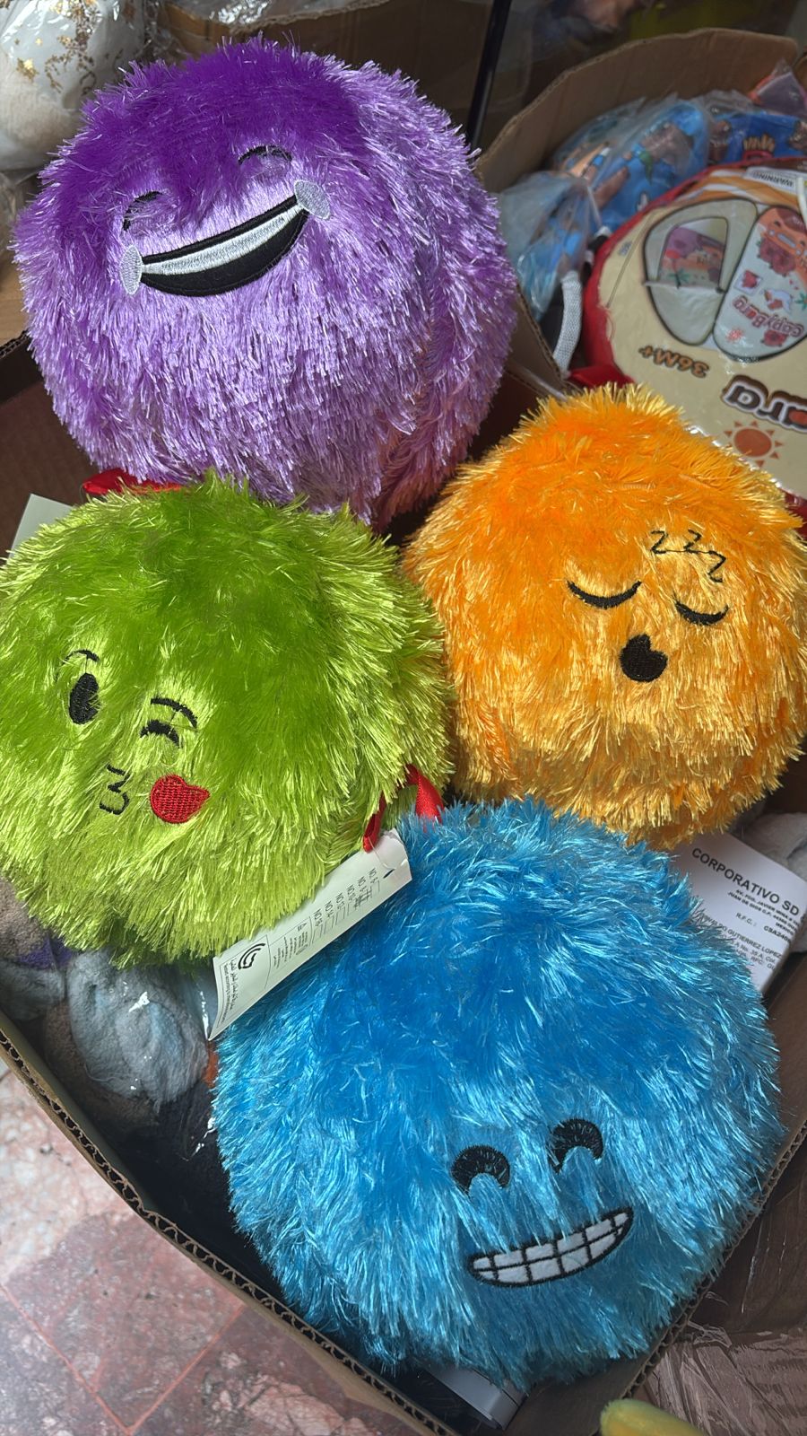 PELOTA PELUCHE