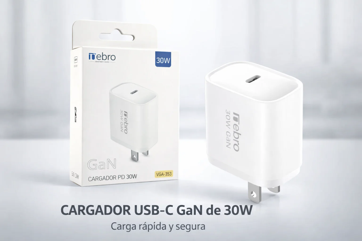 Cargador GaN PD 30W