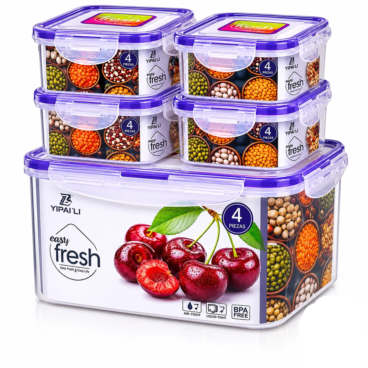 JUEGO DE CONTENEDOR 6PZ