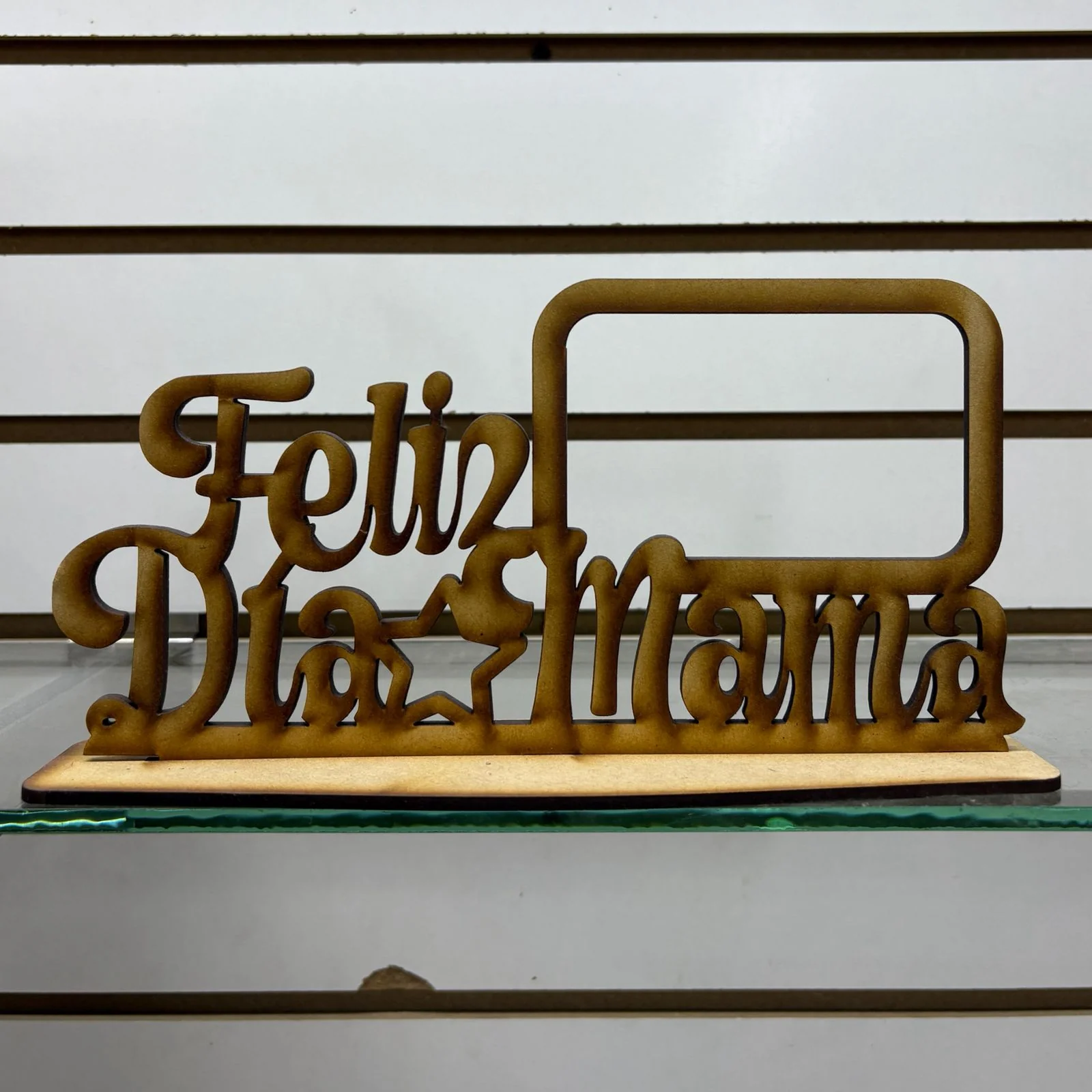 Porta retrato de mdf del dia de la madre