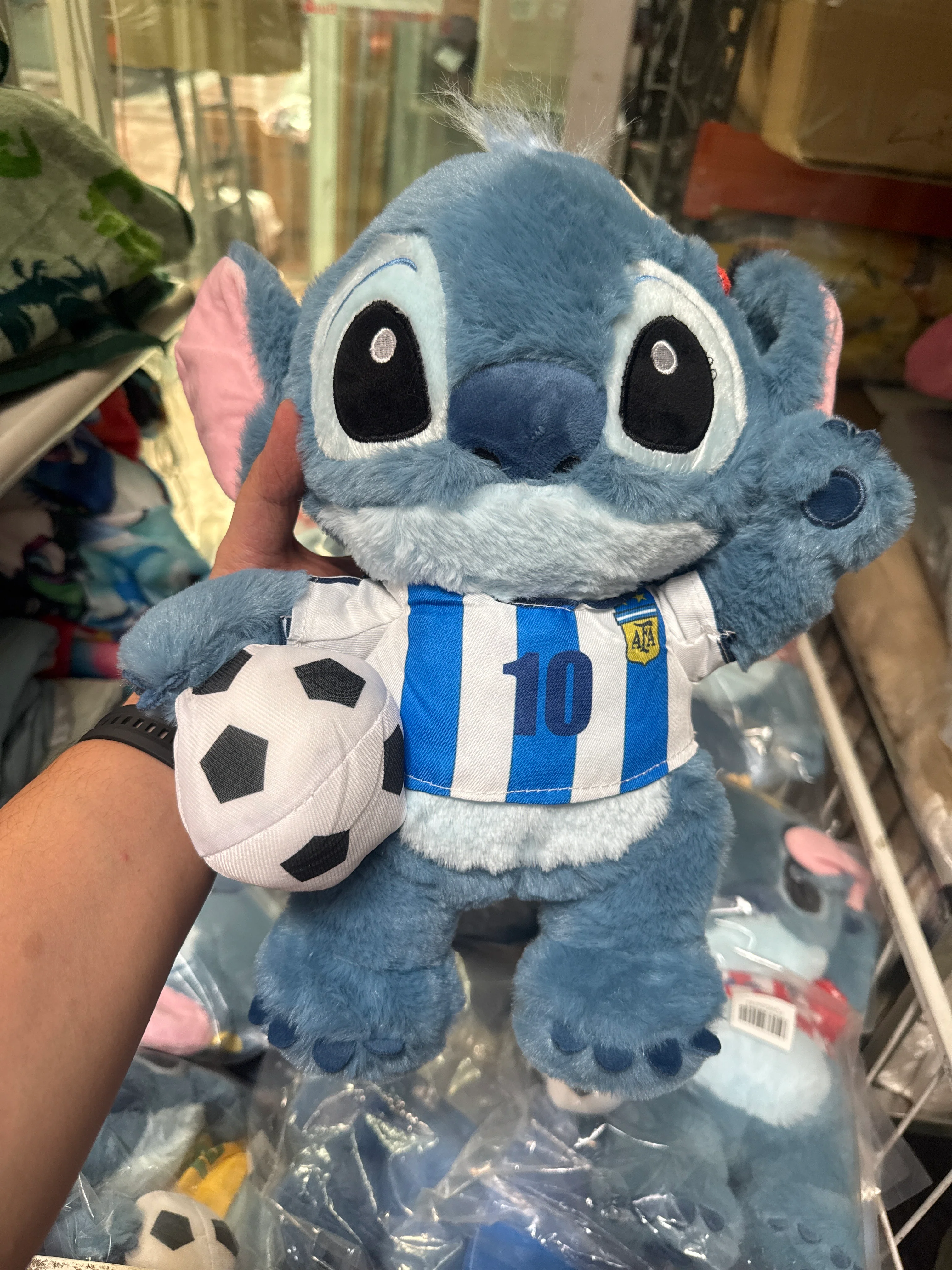 Peluche de stitch mundialista