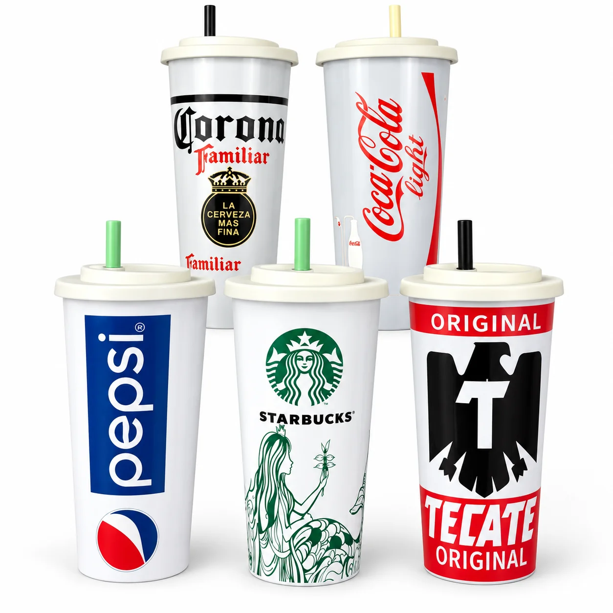 Vasos Diferentes Marcas Modelo 522