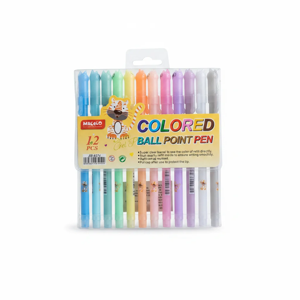 PLUMA COLORED PASTEL /12 PZA