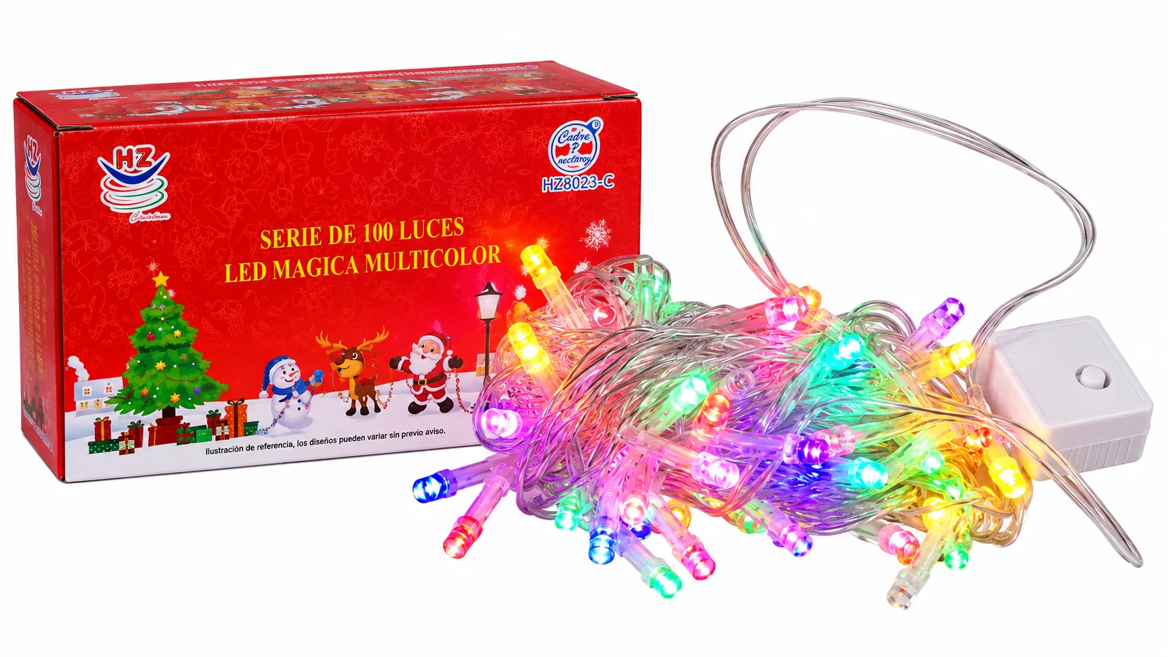 Luz navideña Colores 8023