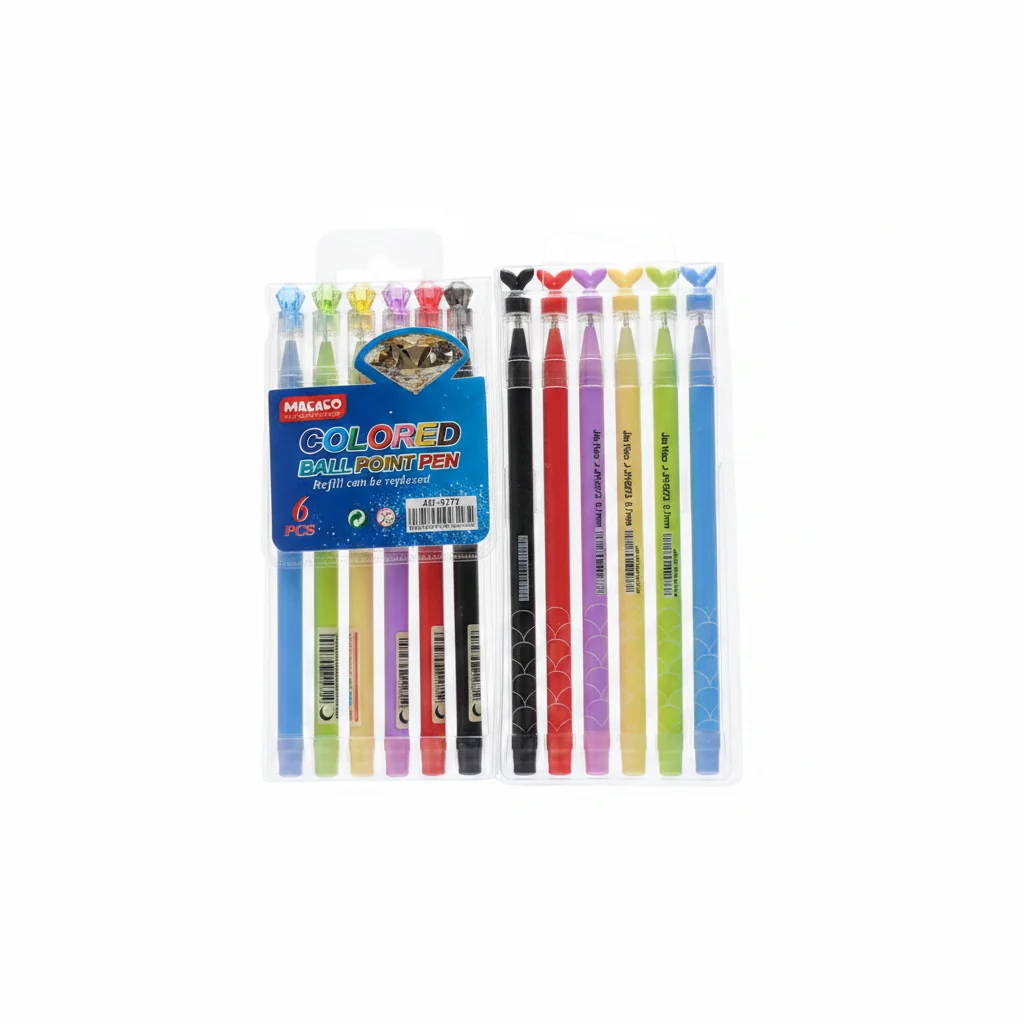 PLUMA COLORED 12 PZA