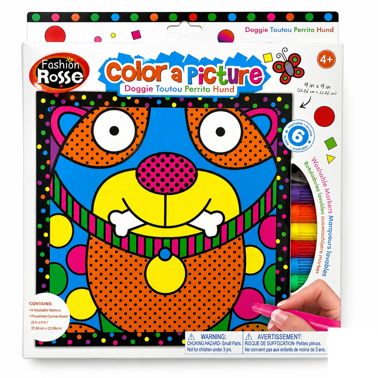 Juego De Arte Mosaico 6 Marcadores de