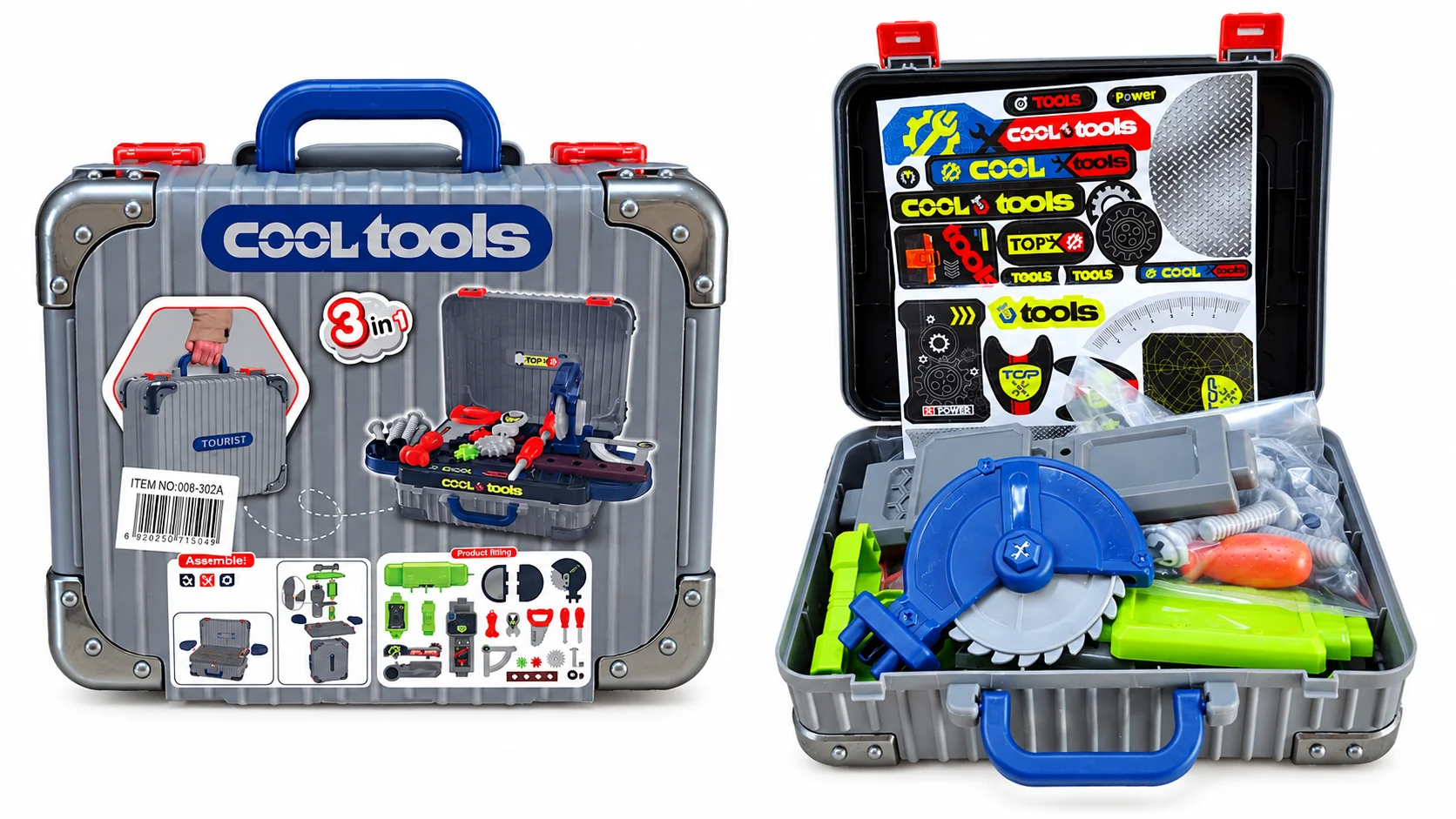 Caja de herramientas infantil
